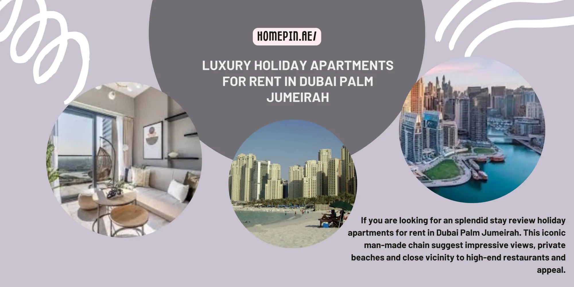 Dubai holiday apartments for rent